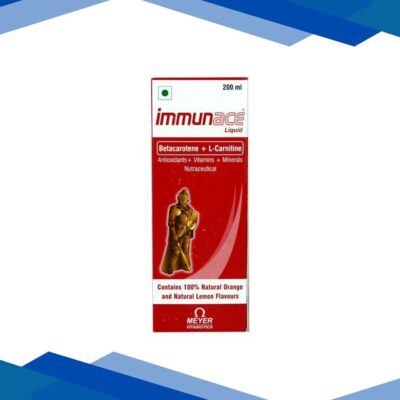 Immunace 100% Natural Orange and Natural Lemon Flavour Liquid 200ml
