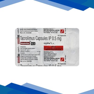 Imunotac 0.5mg Capsule 10’S