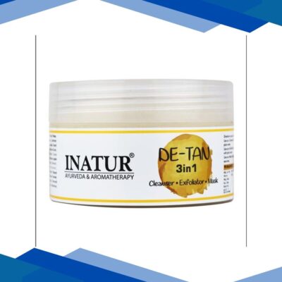 Inatur Ayurveda & Aromatherapy De-Tan 3in1 200gm