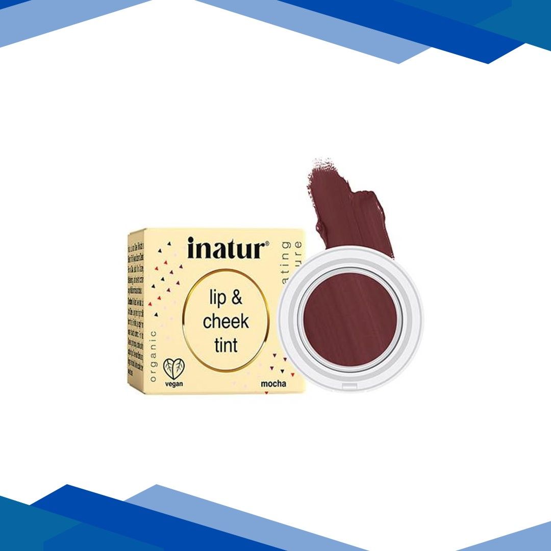 Inatur Lip and Cheek Tint – Mocha 4 gm