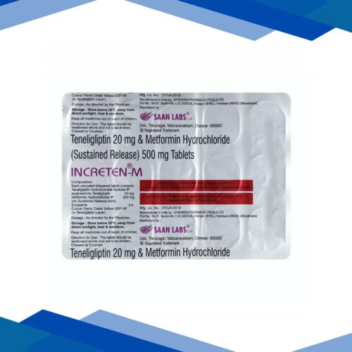 INCRETEN M 500mg Tablet 15’s