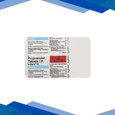Inderal 10mg Tablet 15’S