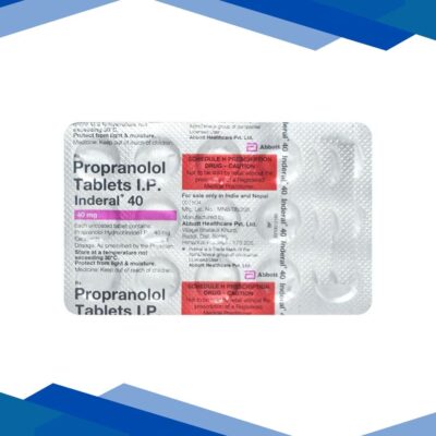 Inderal 40mg Tablet 15’S