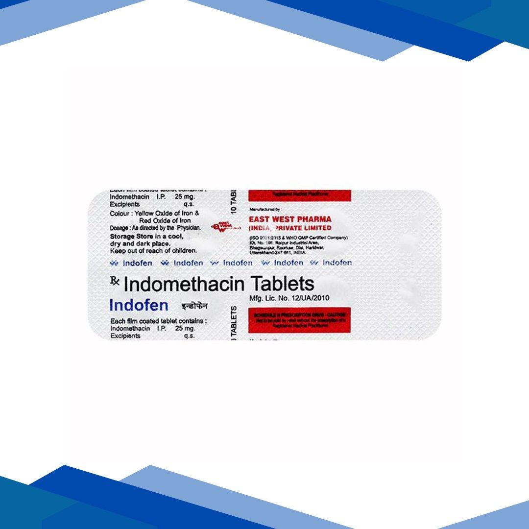 Indofen 25mg Tablet 10’S