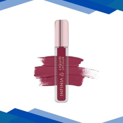 Infinia Liquid Lip Color Liquid Lipstick M 01 Long Lasting and Waterproof 5 ml