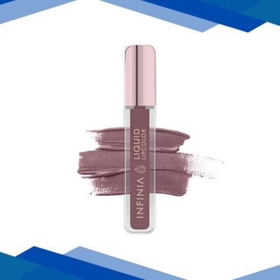 Infinia Liquid Lip Color Liquid Lipstick M 04 Long Lasting and Waterproof 5 ml