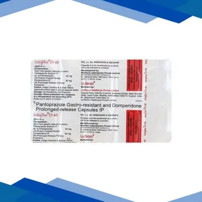 INHIPRAZ D 40mg Capsule 10’s