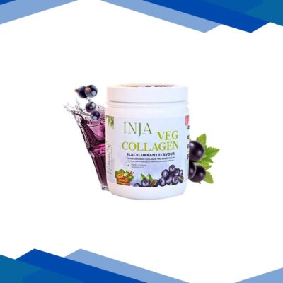 INJA Veg Collagen Powder – Blackcurrant Flavour 150 g