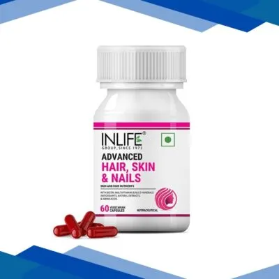 INLIFE Advanced Hair, Skin and Nails Capsule 60’s