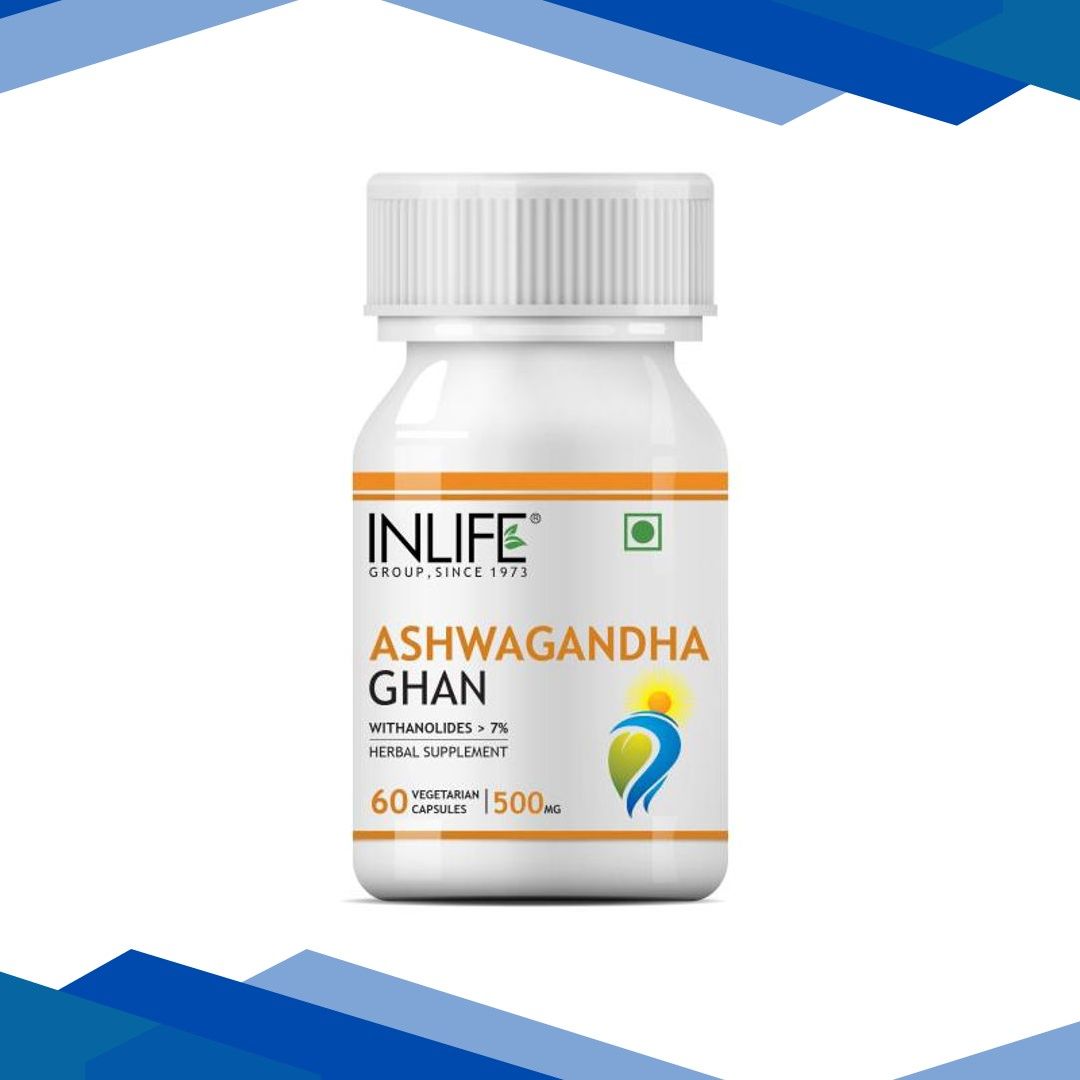 INLIFE Ashwagandha Ghan Capsules 60’s