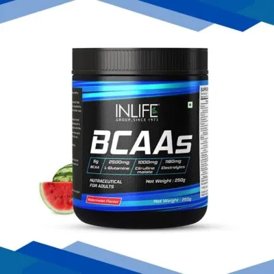 INLIFE BCAAS Powder – Watermelon Flavour 250 gm