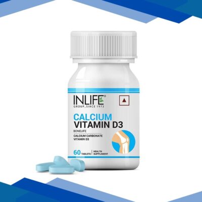 INLIFE Calcium Vitamin D3 Tablets 60’s