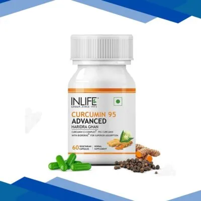 INLIFE Curcumin 95 Advanced 500 mg Vegetarian Capsule 60’s