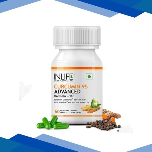 INLIFE Curcumin 95 Advanced , Vegetarian Capsule 60’s