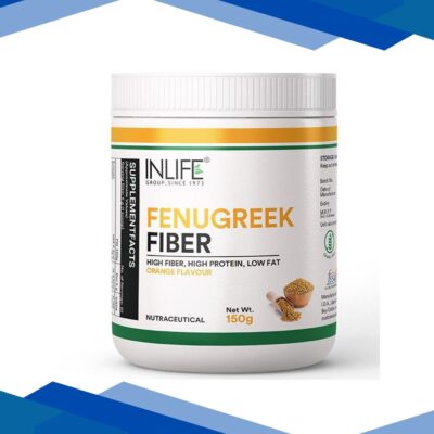Inlife Fenugreek Fiber Powder – Orange 150 gm