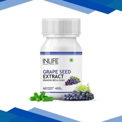 INLIFE Grape Seed Extract Capsules 60’s