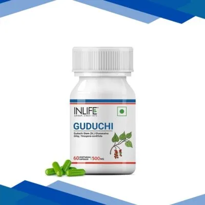 INLIFE Guduchi 500 mg Veg Capsule 60’s