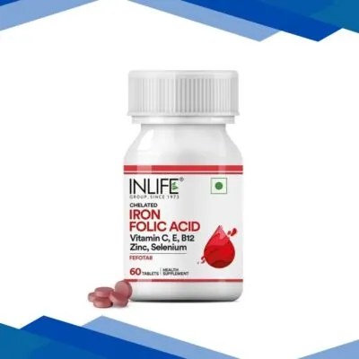 INLIFE Iron Folic Acid Tablets 60’s