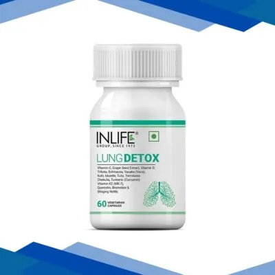 INLIFE Lung Detox Veg Capsule 60’s