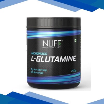 INLIFE Micronized L Glutamine Powder 300 gm