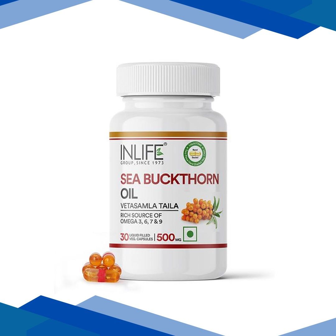 Inlife Sea Buckthorn Oil 500 mg Veg Capsule 30’s