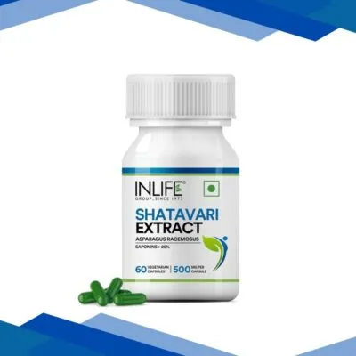 INLIFE Shatavari Extract Capsules 60’s