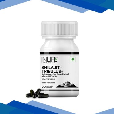 INLIFE Shilajit+ Tribulus+ Vegetarian Capsules 90’s