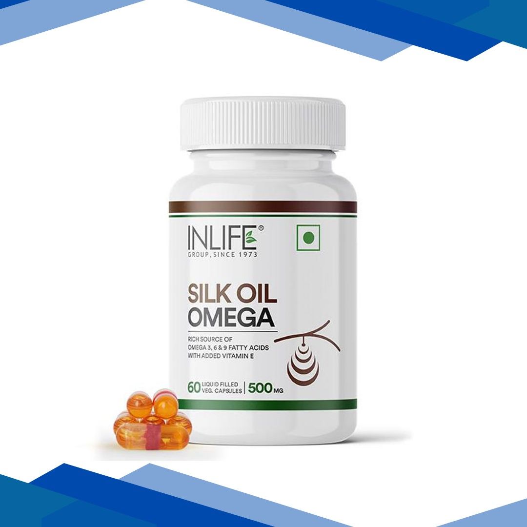 INLIFE Silk Oil Veg Omega 369 Capsules 60’s