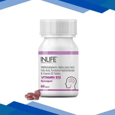 INLIFE Vitamin B12 Tablets 60’s