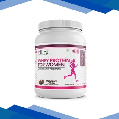 Inlife Whey Protein Powder for Women – Chocolate Flavour 500 gm