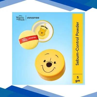 Innisfree No Sebum Mineral Powder For Oil Control, Makeup Fixer – Pooh 5 gm