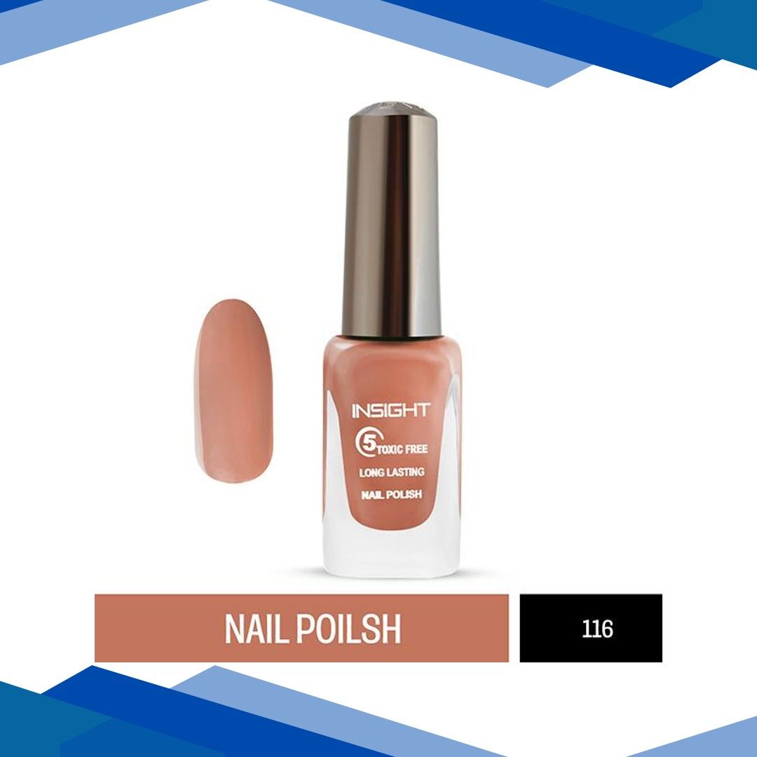 Insight Cosmetics 5 Toxic Free long lasting Nail Polish – Color 116 9 ml