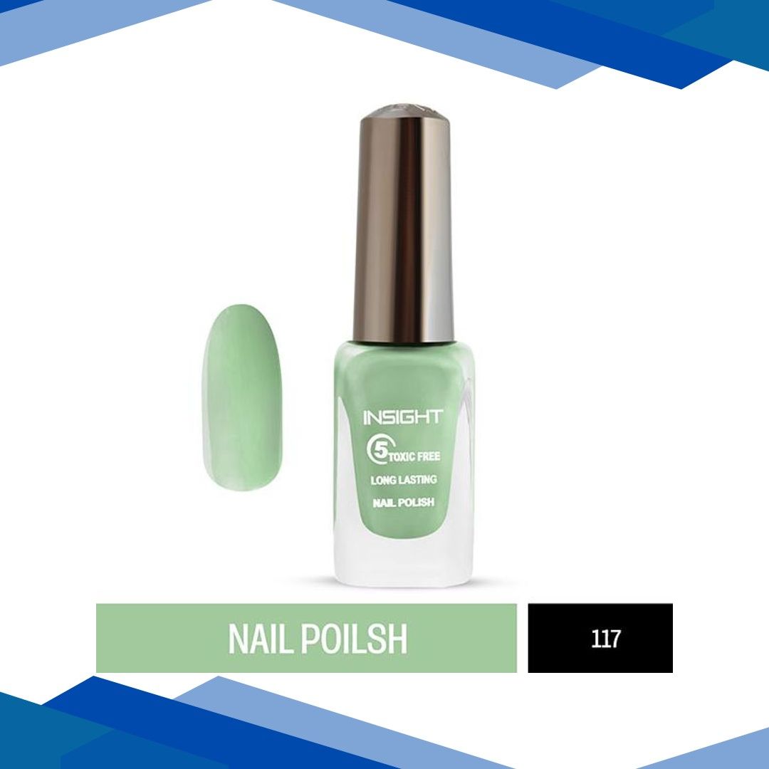 Insight Cosmetics 5 Toxic Free long lasting Nail Polish – Color 117 9 ml