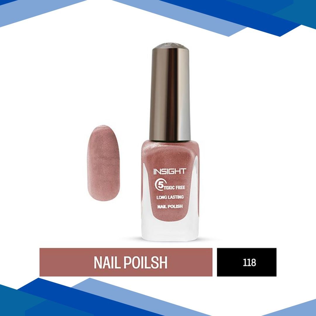 Insight Cosmetics 5 Toxic Free long lasting Nail Polish – Color 118 9 ml