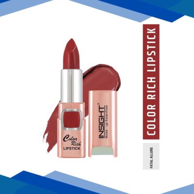 Insight Cosmetics Color Rich Lipstick (L-23) – Fatal Allure 4.2 gm