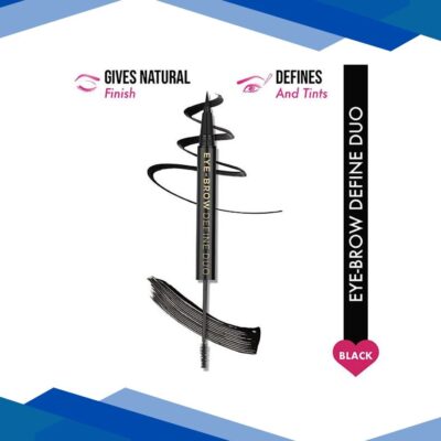 Insight Cosmetics Eyebrow Define Duo 2-in-1 – Black 2.5 gm