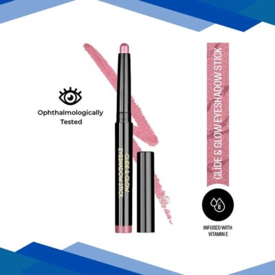 Insight Cosmetics Glide & Glow Eyeshadow Stick Pink Silvet 2 g