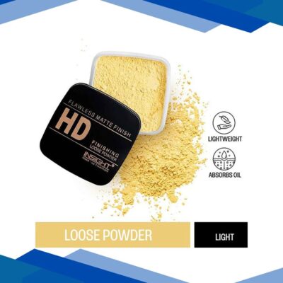 Insight Cosmetics HD Finishing Loose Powder – Light 30 gm