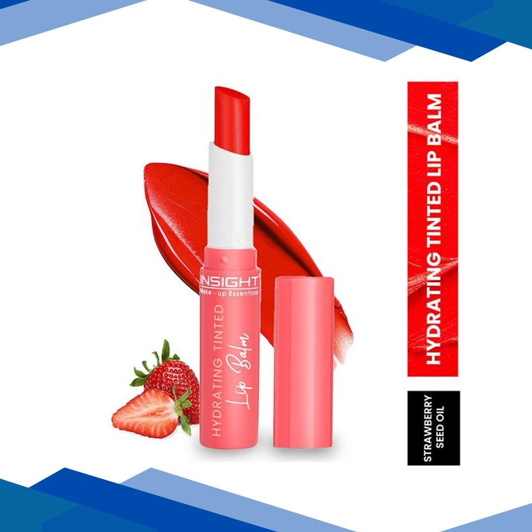 Insight Cosmetics Hydrating Tinted Lip Balm – Strawberry Seed Oil 2.5 gm