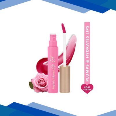 Insight Cosmetics Peptide Infused Lip Oil -Rose Lustre 4.5 gm