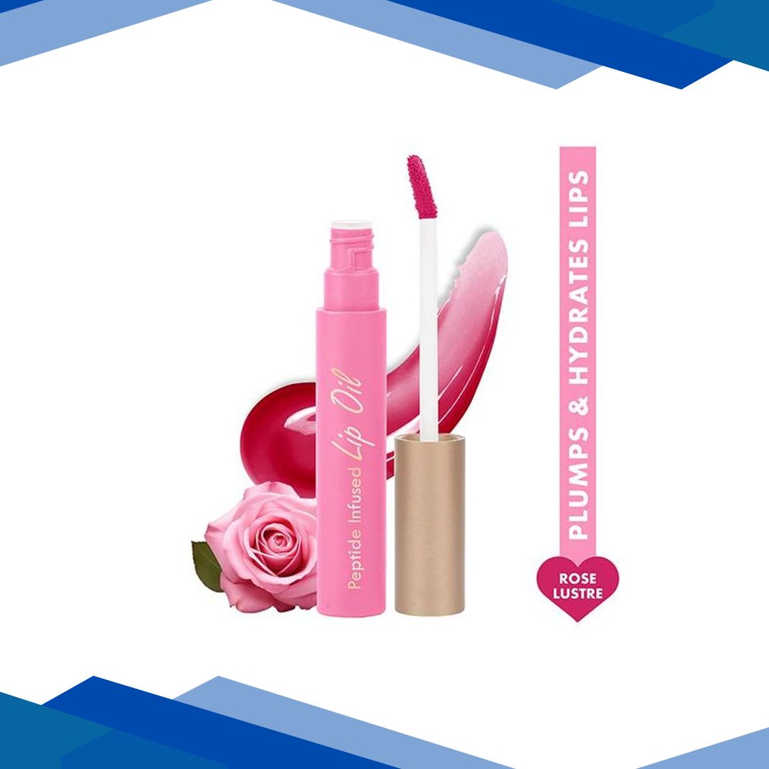 Insight Cosmetics Peptide Infused Lip Oil -Rose Lustre 4.5 gm