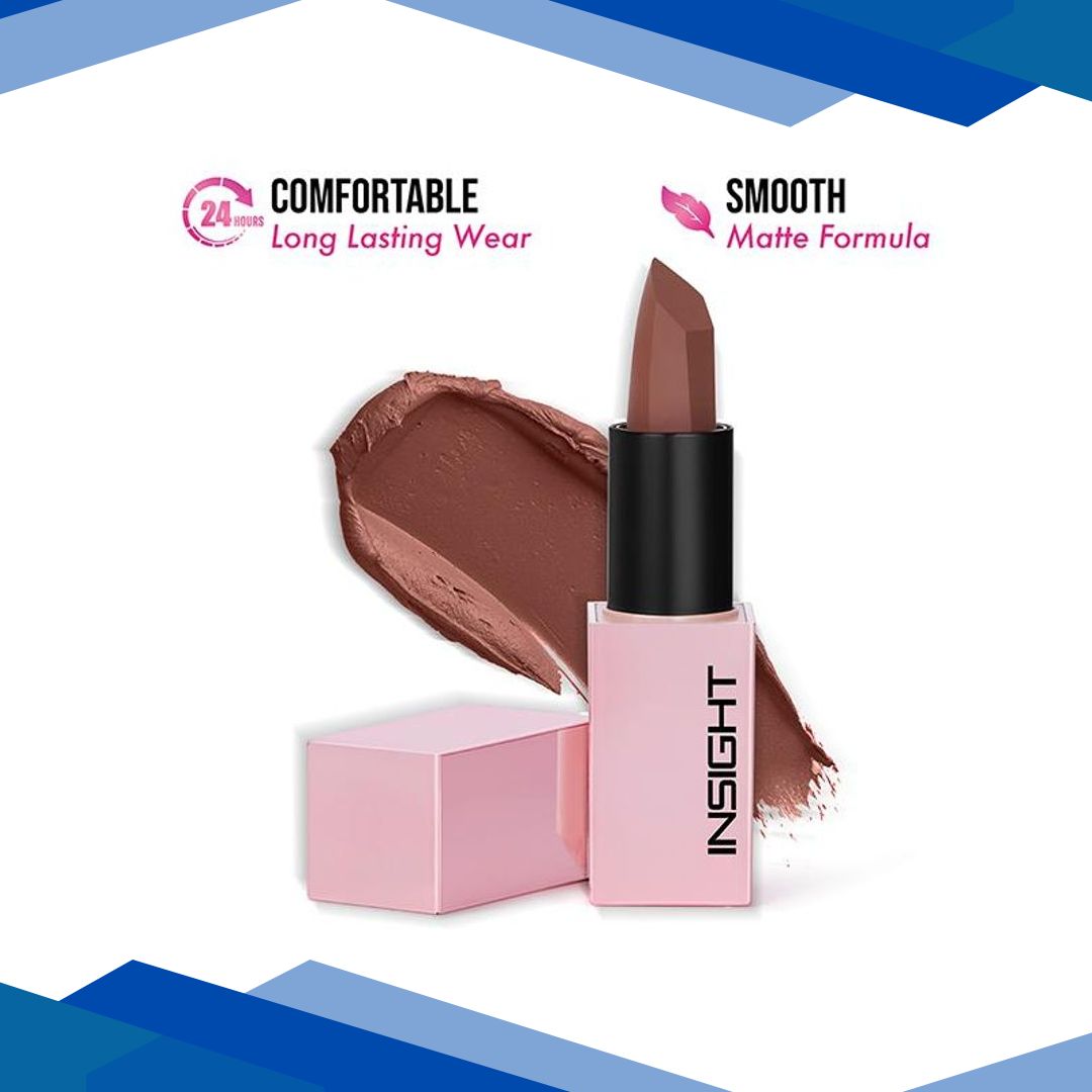 Insight Cosmetics Prime Matte Lipstick – Aqua Velva 3.8 gm