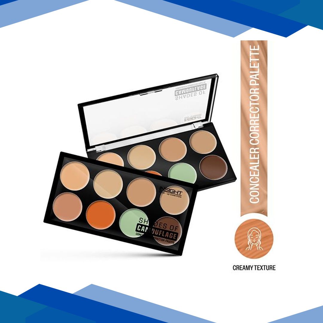 Insight Cosmetics Shades of Camouflage Concealer Corrector Palette 24 gm