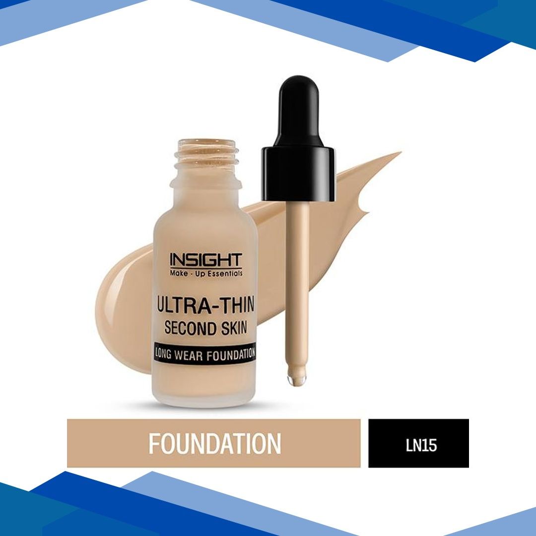 Insight Cosmetics Ultra-Thin Second Skin Long Wear Foundation LN15 20 ml