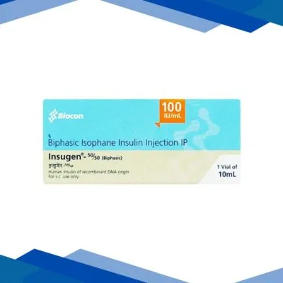 Insugen 50/50 100IU Injection 1X10ml