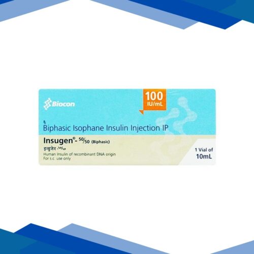 Insugen 50/50 100IU Injection 1X10ml