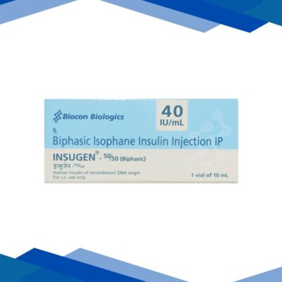 Insugen 50/50 40IU Injection 1X10ml