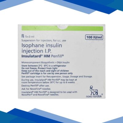 Insulatard HM Penfill Cartridge 5X3ml