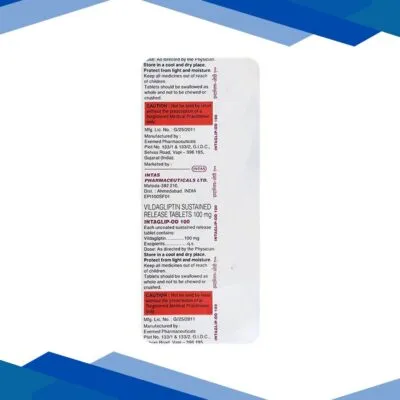 INTAGLIP OD 100 Tablet 10’s