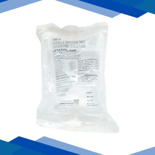 INTASOL 500 OPHTHALMIC IRRIGATING Solution 500ml